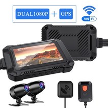 바이크블랙박스 오토바이블랙박스 2채널 4채널 dvr 오토바이 카메라 gps wifi 캠, 없음, 와이파이 GPS로