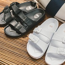 여름 사계절 물놀이 여성 남성 학생 커플 버클 슬리퍼 샌들 230-280