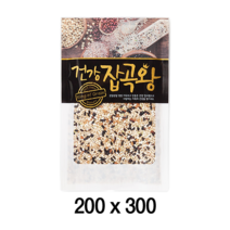 팩플러스 건강잡곡왕(일반형) 200x300 (1kg) 100매 농산물봉투 / 잡곡 / 쌀 / 잡곡쌀포장