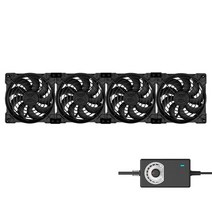 12cm 고속 대용량 100v 110v 220v btc 마이닝 머신 션 캐비닛 120mm 서버 케이스 냉각 시스템 팬 키트, 유압식 4 팬, 하나의 플러그