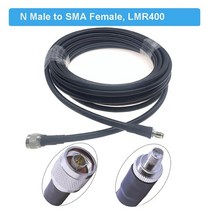 블루투스앰프 4채널앰프 모듈 rp-sma 남성-n 여성 lmr400 케이블 4g lte, n m  sma f, 30m
