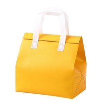 부직포 일회용 디저트 보온백 도시락 100 보냉백 포장, 맞춤제작