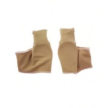 외반증 밴드 발가락 보호 교정 1쌍 Bunion 교정기 젤 패드 스트레치 나일론 Hallux Valgus 보호대 가드 발, 01 Beige-S