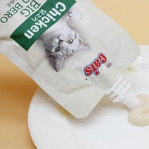 고단백 저지방 고양이간식 치킨 파우치 길냥이 주식파우치 반려묘사료 냥덕후 기호성좋은사료 먹이 묘한맛