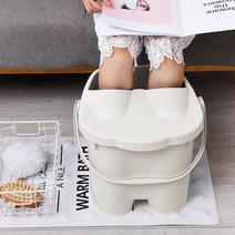 휴템 족욕기 족욕탕 족욕통 족탕기 각탕기 발건강 바스켓, 보온덮개족욕기_대형 그레이, 1개
