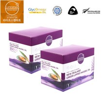라이프스팬 뉴질랜드 초록입홍합오일 울트라플렉스 25000mg 120캡슐, 120정, 2팩