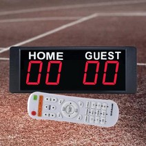 야구 전광판 농구 점수판 전자 스코어보드 벽걸이 원격 제어 축구, 15
