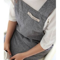 미공간 바리스타 카페 진그레이 이지앞치마 단체, 라벨있음