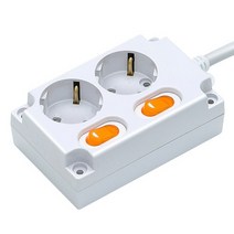 Point 포인트 개별스위치 2구 16A [길이 - 1.5M 3M 5M 10M], 5M