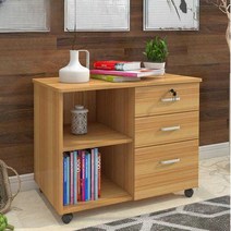 이동서랍 사무용 책상용 서류함 넓은, F