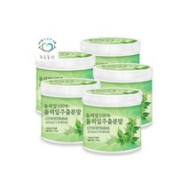 푸른들판 돌외잎 추출물 100 추출 분말 20배 농축 돌외 차 가루 칠엽담 170g 5통