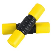 스튜디오 밴드 드러머용 더블 로우 셰이커 중간 볼륨 멜라틴 타악기 노란색, [01] Yellow