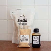 모던밀 쫀득한 찹쌀 당고꼬치 800g (20개입) + 간장 콩고물, 당고 + 간장+콩고물, 1020g