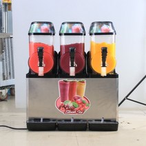 슬러시기계 슬러쉬기계 상업 슬러시 기계 3 실린더 스테인레스 스틸 36L 주스 스무디 눈 녹는 메이커, 01 110V_06 JP_01 세 항아리