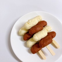 멍떡소떡 2P 강아지수제간식 강아지소떡소떡, 닭