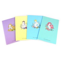 학생 문구용품 디즈니 미니 핸디노트 대학생노트, 1개, 랜덤혼합