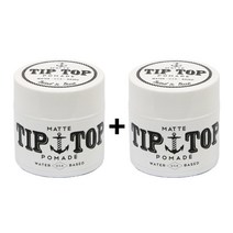 TIP TOP 팁탑 매트 포마드 헤어왁스, 4.25oz(120g) x 2개