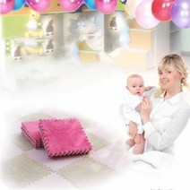 거실 소프트매트 침실 카펫 낙상 유아보호 층간소음, 화이트 BL09908