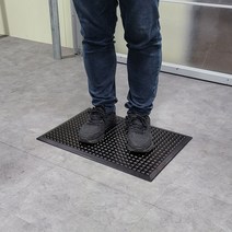 피로방지매트 산업용매트 카키 40x60 피로예방매트, 1개