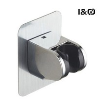 I&O 리빙공식 접착식 각도조절 샤워기 홀더 거치대, 각도조절샤워거치대 1개