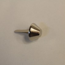 아유디 삼각 스터드 가방발 소꼬발 의류찡 가죽공예 부자재 DIY 아유디샵, 실버