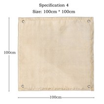 방염매트 방염포 내화 매트 내열성 화재 핏 패드 보호 파티오 테라스 잔디 그릴 바베큐 담요 야외 캠핑 액