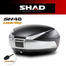 [SHAD] 샤드 SH48 레이저키 탑박스 D0B48400, 추가, 메탈블랙