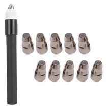 1 PCS P80 플라즈마 기계 절단 커터 토치 헤드 바디 & 1 세트 P80 공기 플라즈마 노즐 1.1mm 플라즈마 절단기 토치, 하나, 흑백 & 실버
