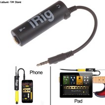 iphoneipadipod 용 1 pc 기타 인터페이스 irig 변환기 교체 기타