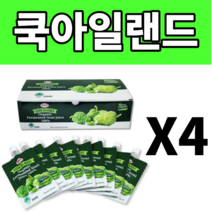 뉴질랜드 쿡아일랜드 슈퍼푸드 노니 주스 주스 착즙 발효 액 4박스
