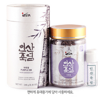 (경남관광기념품점 함양군) 인산죽염 9회 자죽염고체 (240g)