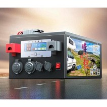 캠핑용 파워뱅크 전원 공급 장치 리튬 인산철 배터리 12V24V 대용량 야외, M