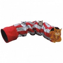 앨리house / 펫라이프 2구 바스락터널 레드, 단일 수량