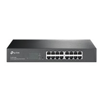 티피링크 TL-SG1016DE 기가 16포트 스마트 스위칭허브 렉마운트, 없음