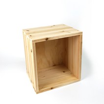 한목가구 삼나무 공간박스 오픈형 중형 대형, 중형1P