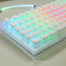 LED 키보드 컴퓨터 PC방 불들어오는 타자기, 1개, C