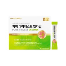 [센트럴팜] [센트럴포뮬러] 파워 다이제스트 엔자임 효소 30포 (유통기한임박:2023-0, 상세 설명 참조, 상세 설명 참조