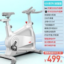 헬스 사이클 실내 자전거 미니 가정용 스피닝 자기 제어 스마트 스피닝 홈 실내 운동, 화이트 게임 앱-플라이휠 올인클루시브-휴대폰 홀더