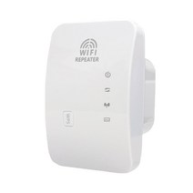 무선 라우터 공유기 무선 Wifi 중계기 300Mbps 범위 확장기 네트워크 증폭기 신호 부스터 Repetidor 액세스, 01 WHITE_02 미국 플러그