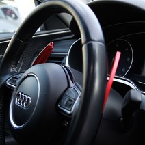 아우디 A7 4G8 기어 연장 용품 패들시프트 키트, 블랙