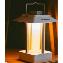 캠핑 램프 실내등 무드등 배터리 휴대용 충전식, 밀키 화이트 브라운