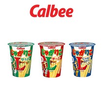 Calbee 쟈가리코 L사이즈 3종, 감자버터맛L