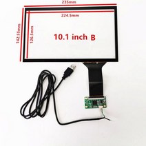 디스플레이 미니디스플레이 7/8/10.1/11.6/13.3/15.6 인치 USB 용량 성 터치 스크린 디지타이저 유리 손, 05 10.1 inch B