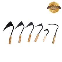영주대장간 명품 호미 6종 택1 수제 농기구 원예도구, 호미(왼손), 1개