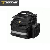 토픽 TOPEAK 가방 Tourguide Handlebar Bag 투어용 핸들바 거치 자전거 여행 가방 투어가이드 핸들바 백, 색상:블랙