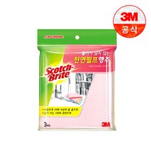 [3M]천연펄프행주(3매입), 단품