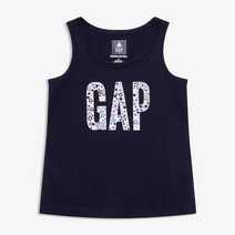 픽스키즈 GAP 갭토들러 584237 갭로고 민소매티 네이비 뉴코아괴정점