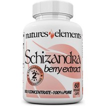Natures Elements Schisandra 오미자 추출물 60정