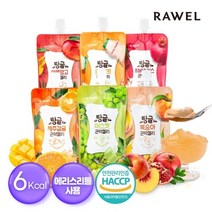 로엘 [T]로엘 곤약젤리 6가지맛 3박스(복숭아 머스캣 제주감귤 애플망고 요구르트 석류), 15. 복숭아2+애플망고1