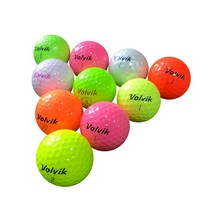The나은골프 볼빅 로스트볼 A+ 최상급 20개 컬러, 볼빅칼라 A+최상급 20개(노랑)
